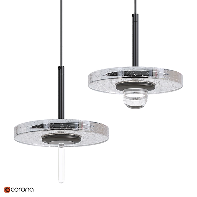 Modern Pendant Light DANOLD 3D model image 1