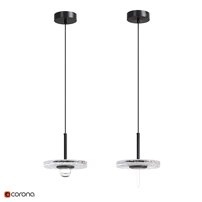 Modern Pendant Light DANOLD 3D model image 2