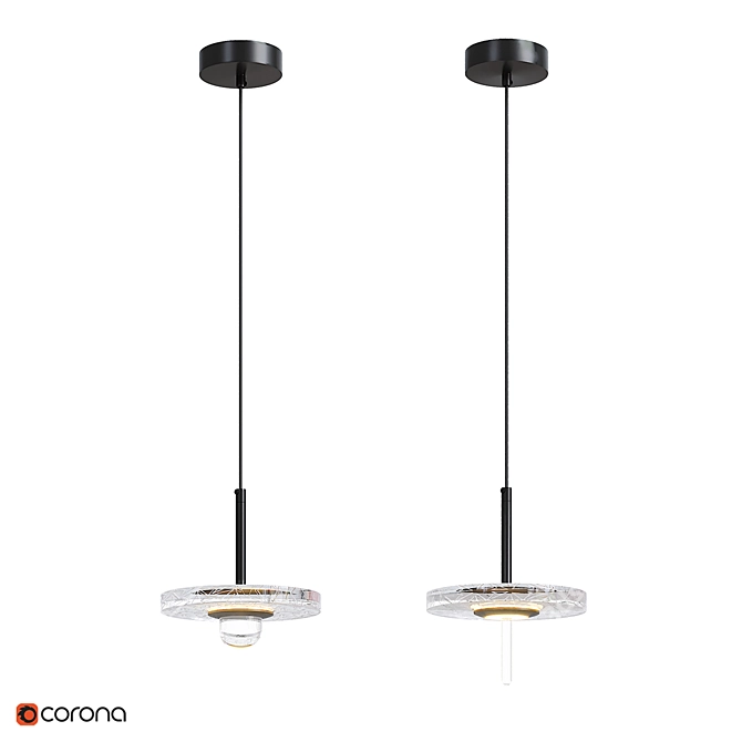 Modern Pendant Light DANOLD 3D model image 7