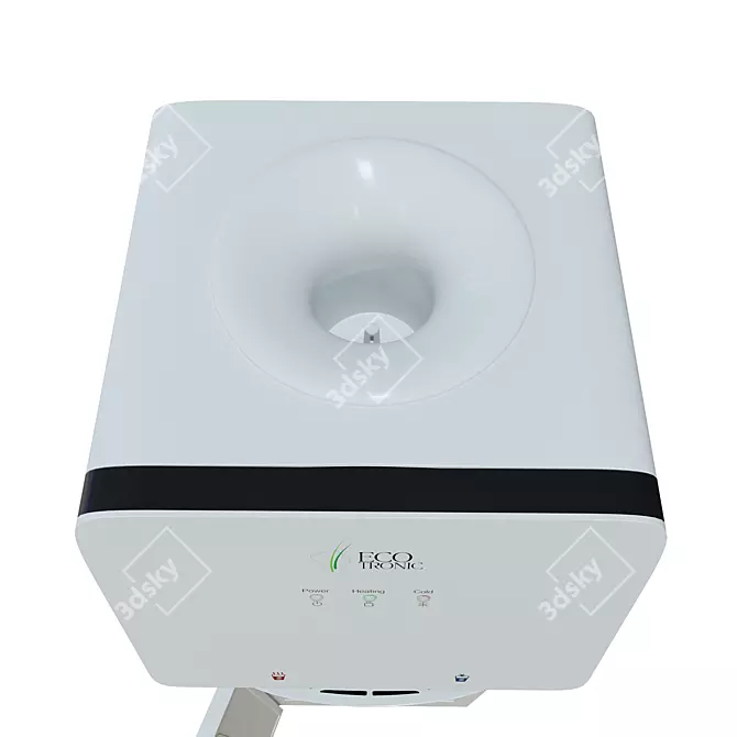 Compact Water Cooler with Heating and Cooling 3D model image 6