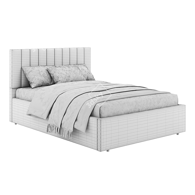 Ritza 1555 Bed Frame 3D model image 2