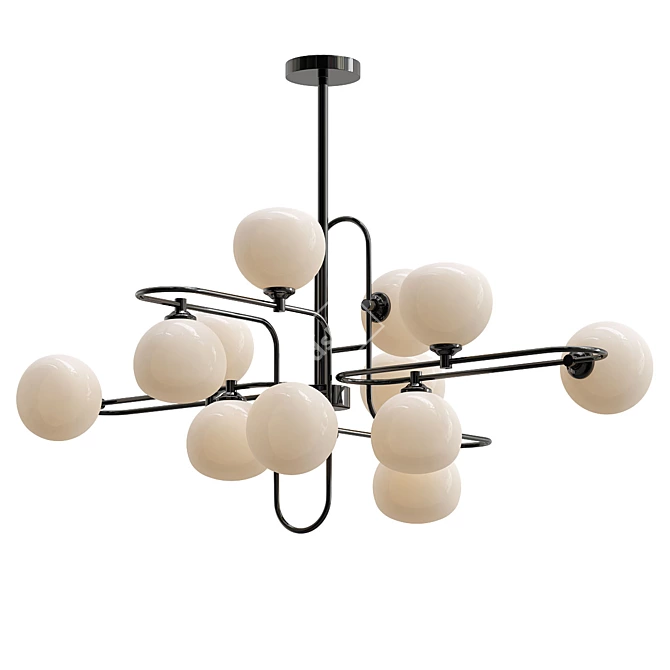 Venumblack Lexington Model Chandelier 3D model image 1