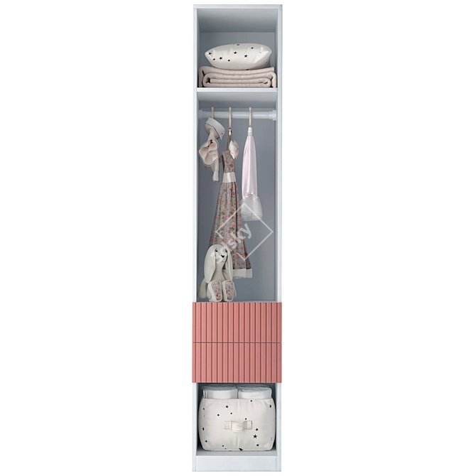 Modular Rolo Masher-1 Cabinet 3D model image 6