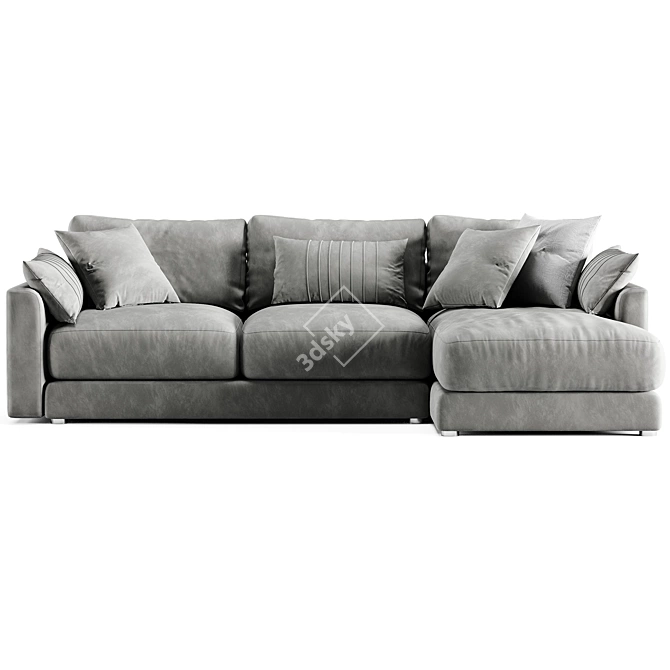 Sherlock Cloud Corner Sofa Bed 3D model image 3