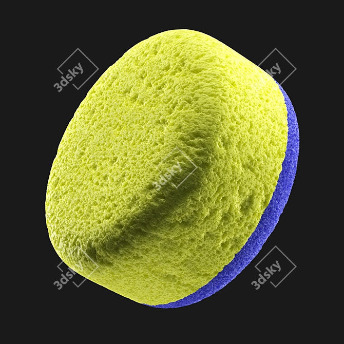 Title: Procedural Sponge Material 3D model image 3