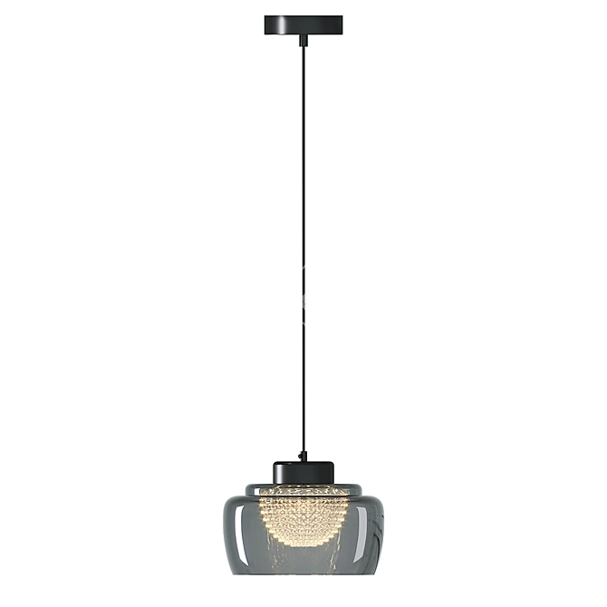 Elegant Pendant Light Fixture MILES 3D model image 3