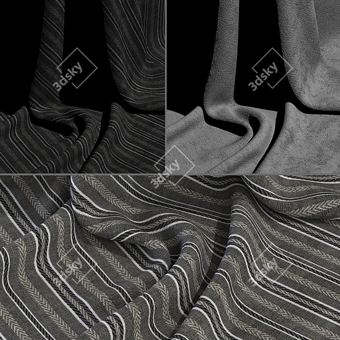 Texture Fabric VAL D'ORCIA Collection 3D model image 3