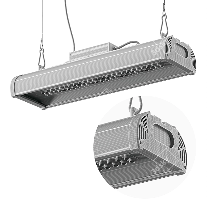 Industrial Luminaire SV-GWR 3D model image 6