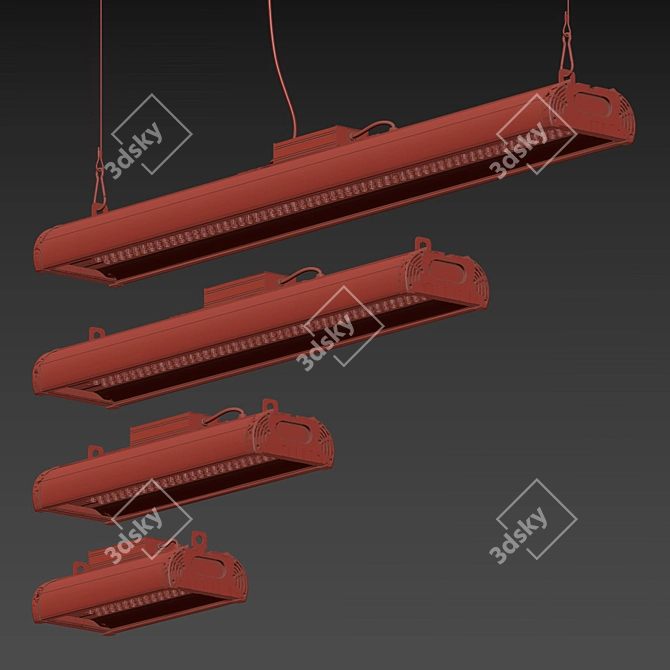 Industrial Luminaire SV-GWR 3D model image 7