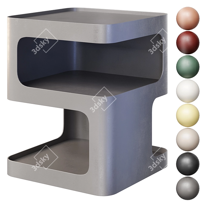 Brum Bedside Table from Divan.ru 3D model image 5