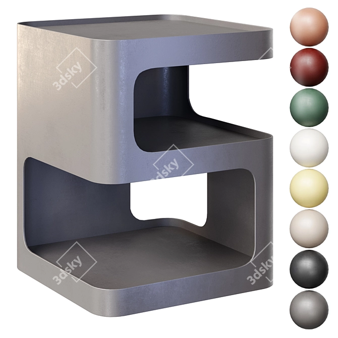 Brum Bedside Table from Divan.ru 3D model image 8