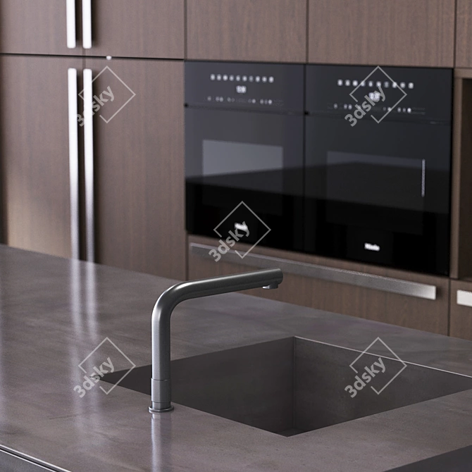  Pietboon Lines Kitchen Design 3D model image 3