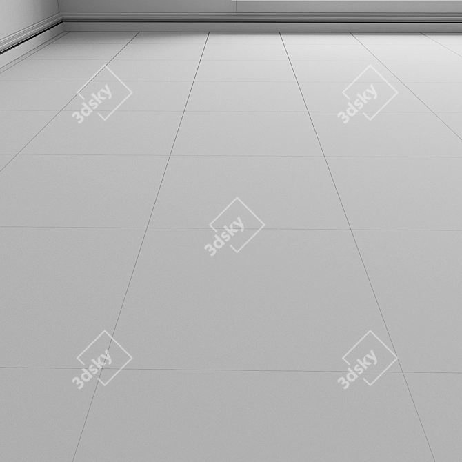 Modular Carpet Floor Tiles 3D model image 4