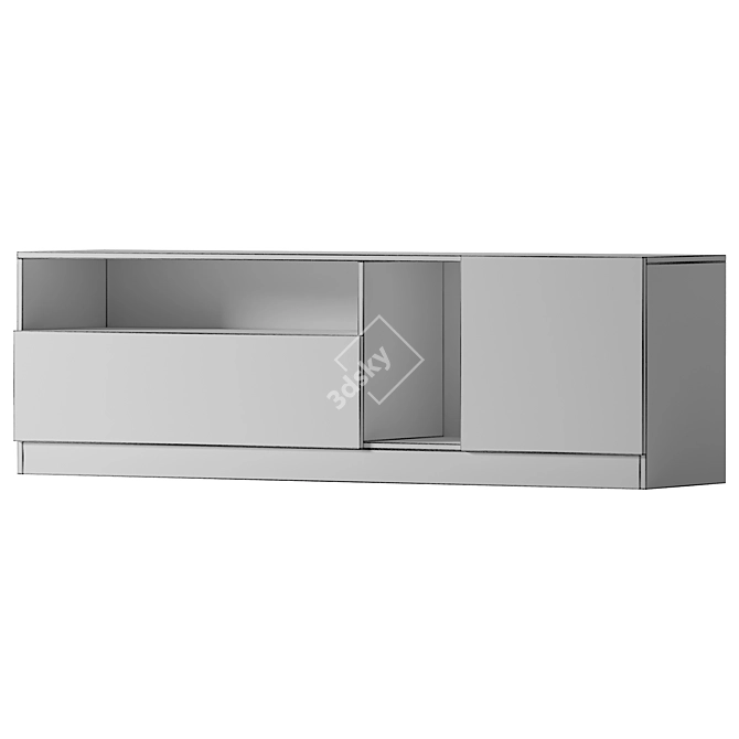  Modern TV Stand Gene 3D model image 2