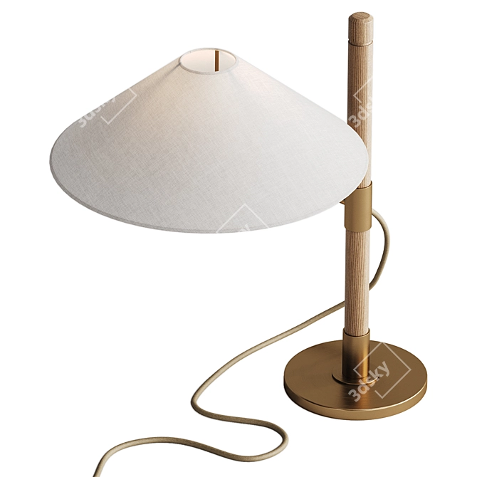 Elegant Devon Table Lamp Offer 3D model image 2