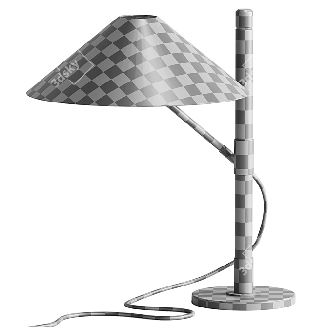 Elegant Devon Table Lamp Offer 3D model image 6