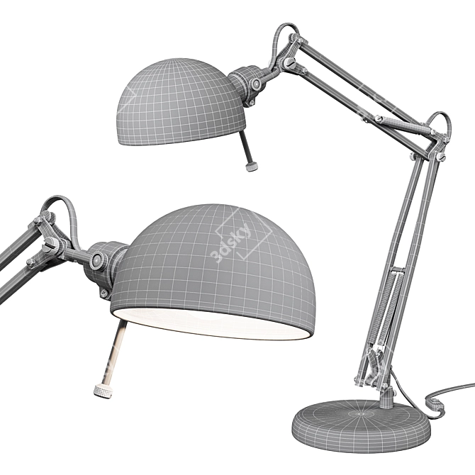 IKEA FORSA Work Lamp 3D model image 7