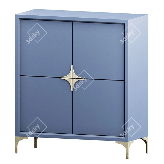 Liberti Cabinet by Cazarina 3D model image 1