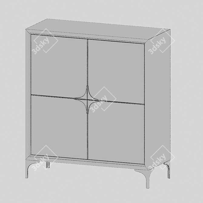 Liberti Cabinet by Cazarina 3D model image 3