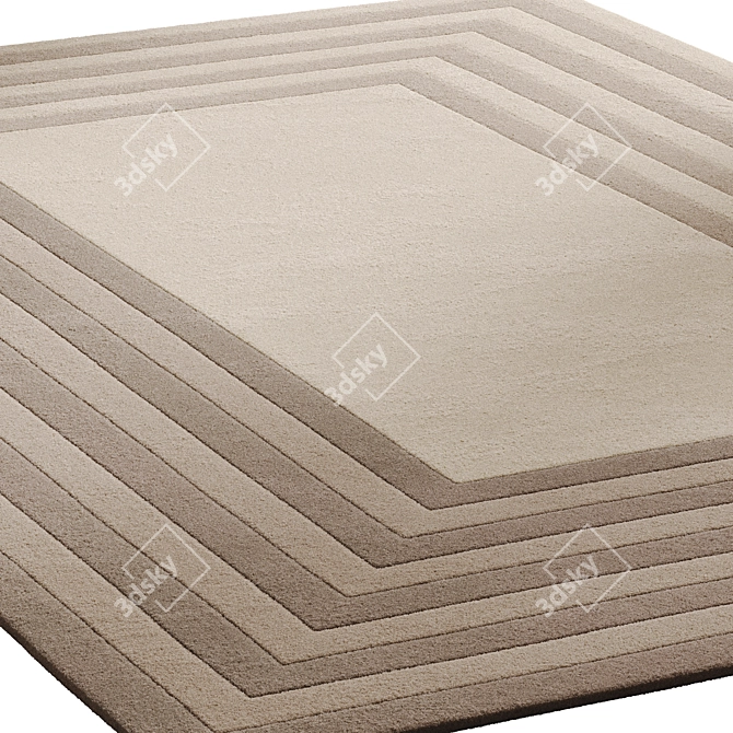 Benuta Wool Rug Tilo Collection 3D model image 6