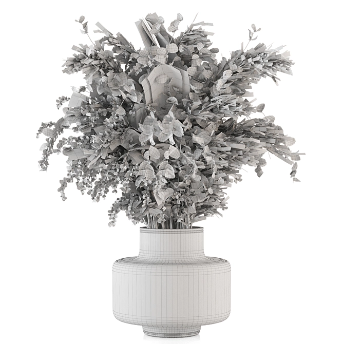  Handmade Pot Indoor Plants Collection 3D model image 5