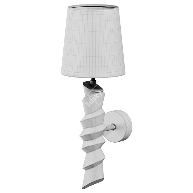 Riverbank Wall Lamp: Eichholtz Collection 3D model image 3