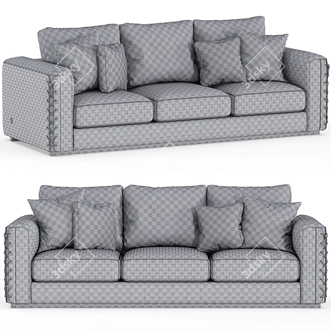 Formitalia Clarissa Sofa Set 3D model image 5