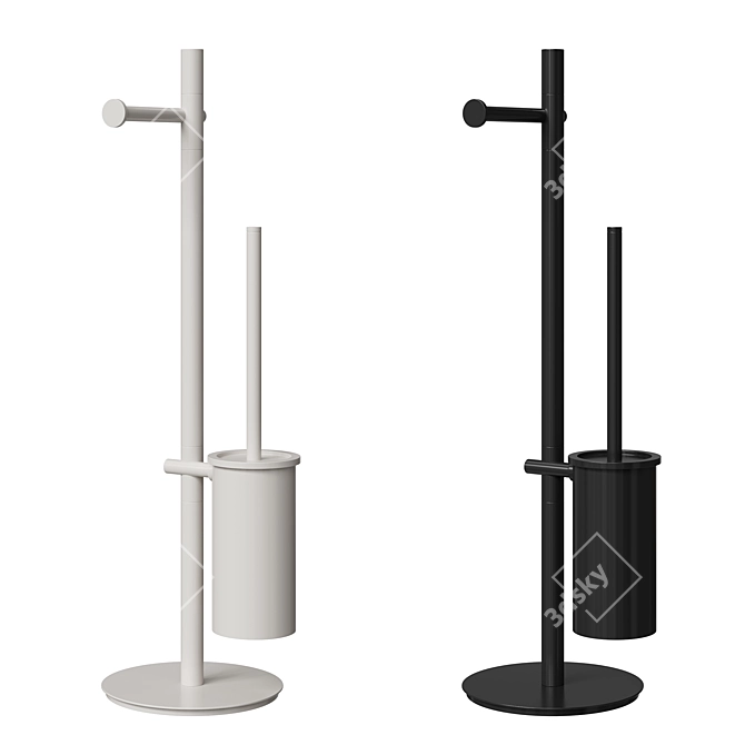 Nobili Zen Floor Stand 3D model image 1