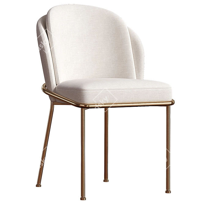 Modern Angelo Dining Chair 2016 3D model image 1