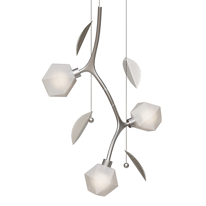 Contemporary Welles Pendant Light 3D model image 2