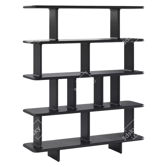 Contemporary Archivo JH45 Chair 3D model image 3