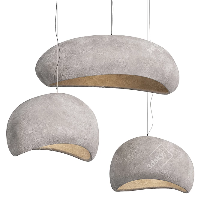 Cloud Pendant Lights Set, 2015 3D model image 2