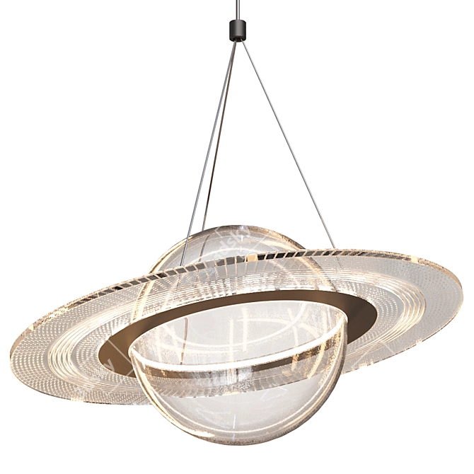  Modern Pendant Lamp Model 3D model image 4