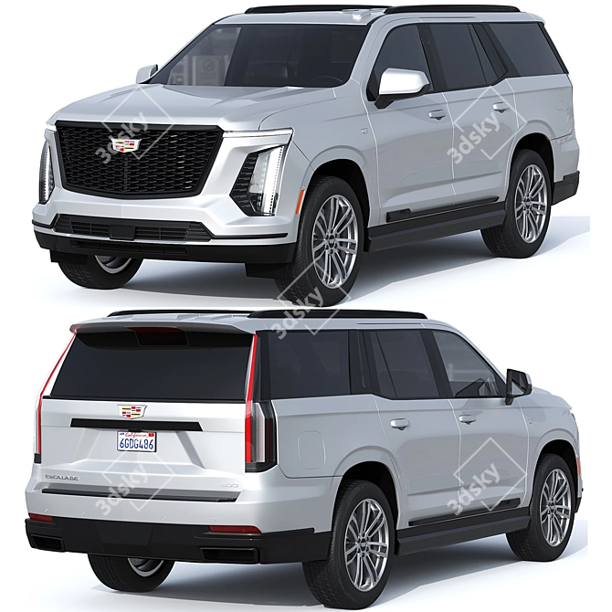 Cadillac Escalade 2025: Luxe Redefined 3D model image 1