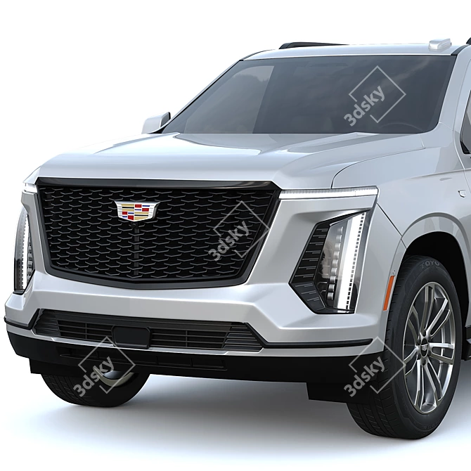 Cadillac Escalade 2025: Luxe Redefined 3D model image 4