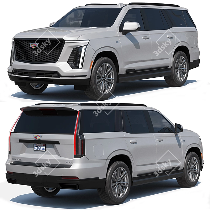 Cadillac Escalade 2025: Luxe Redefined 3D model image 6