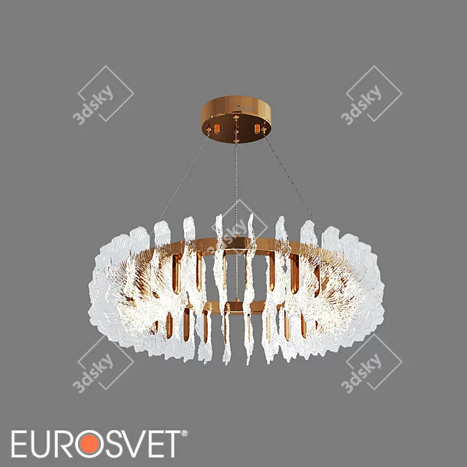 Bogates Farfalla LED Pendant Chandelier 3D model image 1