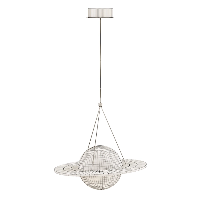 Contemporary Pendant Light COSMIC B 3D model image 3