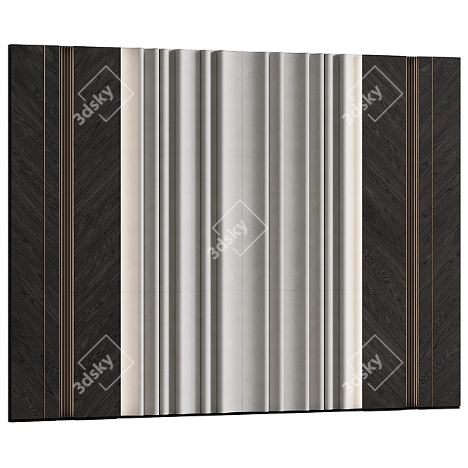 Orac Decor Golf Wood Panels 3D model image 2