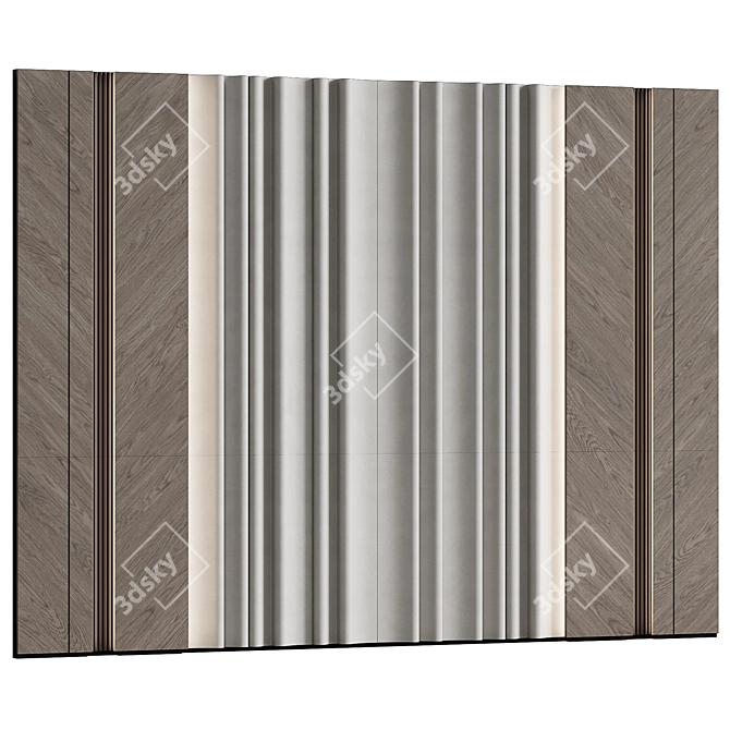 Orac Decor Golf Wood Panels 3D model image 3