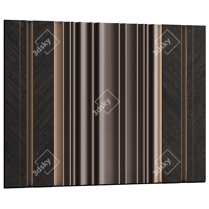 Orac Decor Golf Wood Panels 3D model image 4