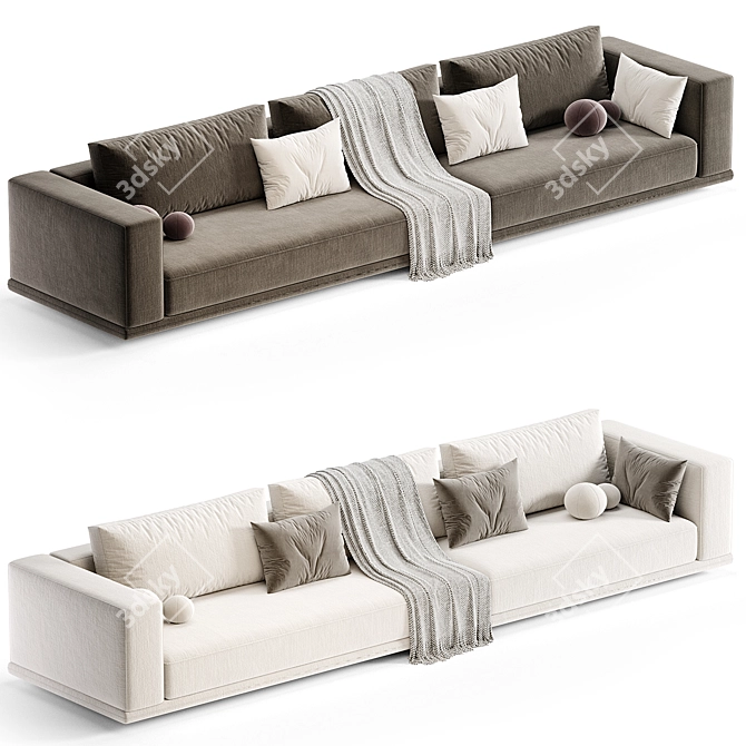 Minotti Horizonte 2015 3D Model 3D model image 5