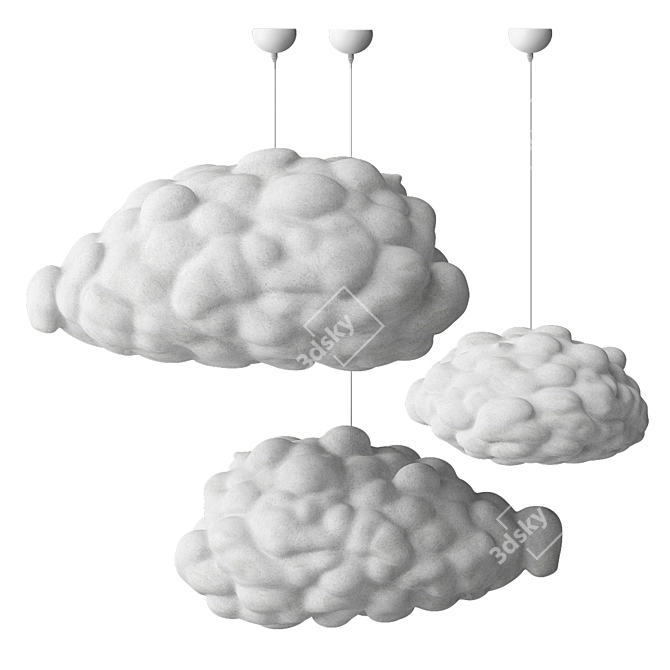  Cloud Pendant Lighting 3D model image 6