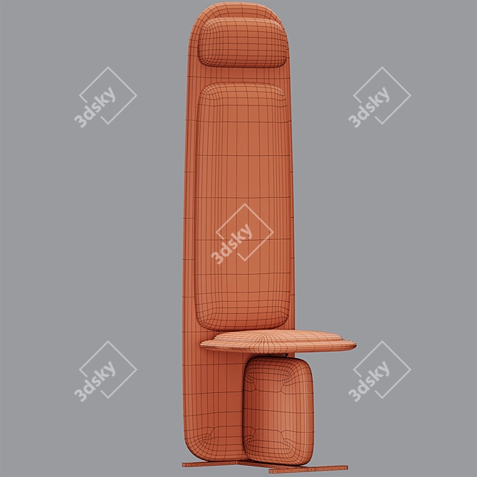 Modern 3D Atlas Chair Model 3D model image 3