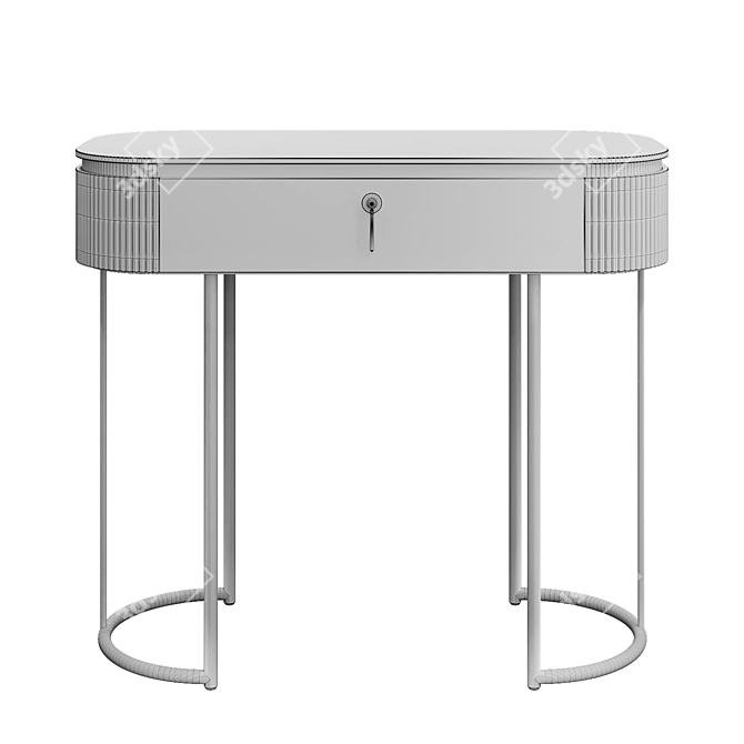 Woodenkors Ларенза Console Stand 3D model image 2
