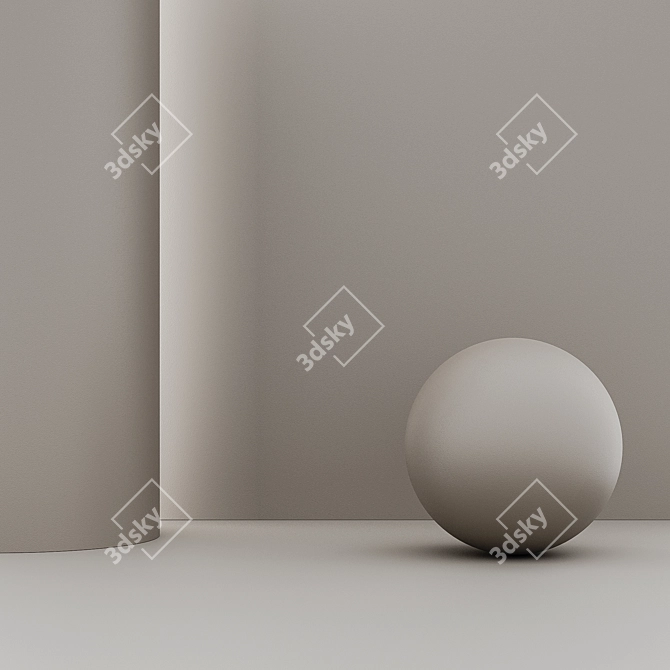 Seamless Wall Paint Texture 3D model image 3