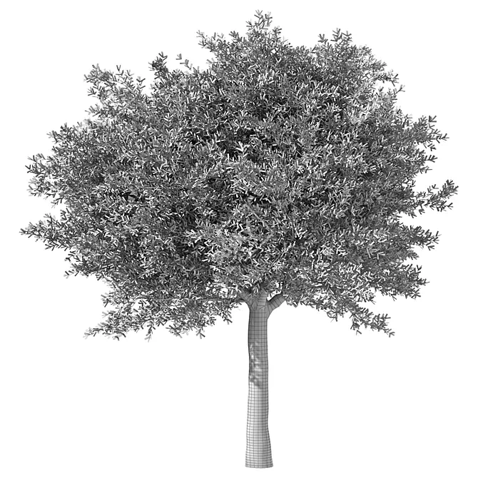 Stylish Tree Sculpture Design 3D model image 3