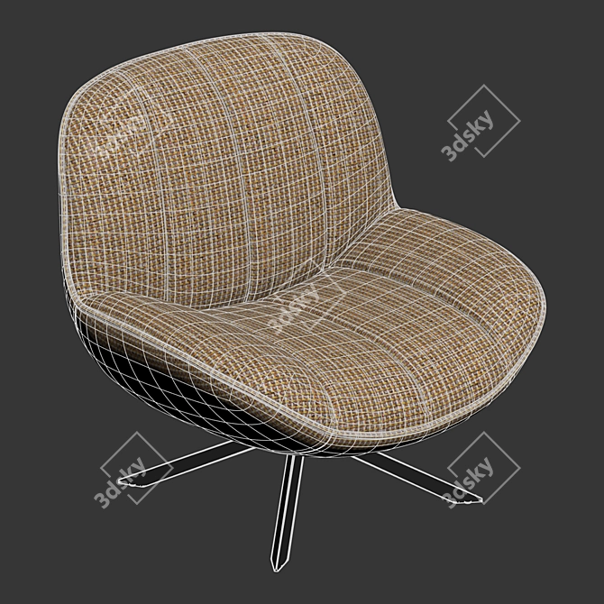 Seamless Textured 3D Furniture Model 3D model image 5