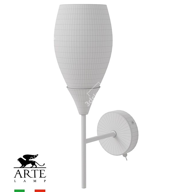 Barry Wall Sconce by Arte Lamp 3D model image 3