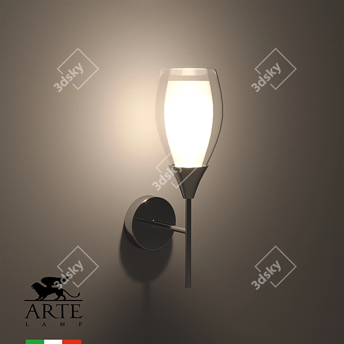 Barry Wall Sconce by Arte Lamp 3D model image 4